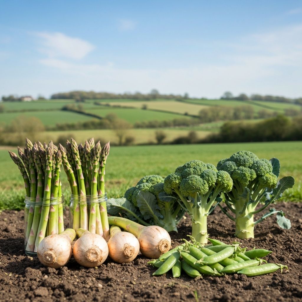 Fresh seasonal vegetables from Wessex